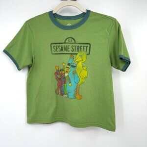 Sesame Street Crop Top woman’s size small